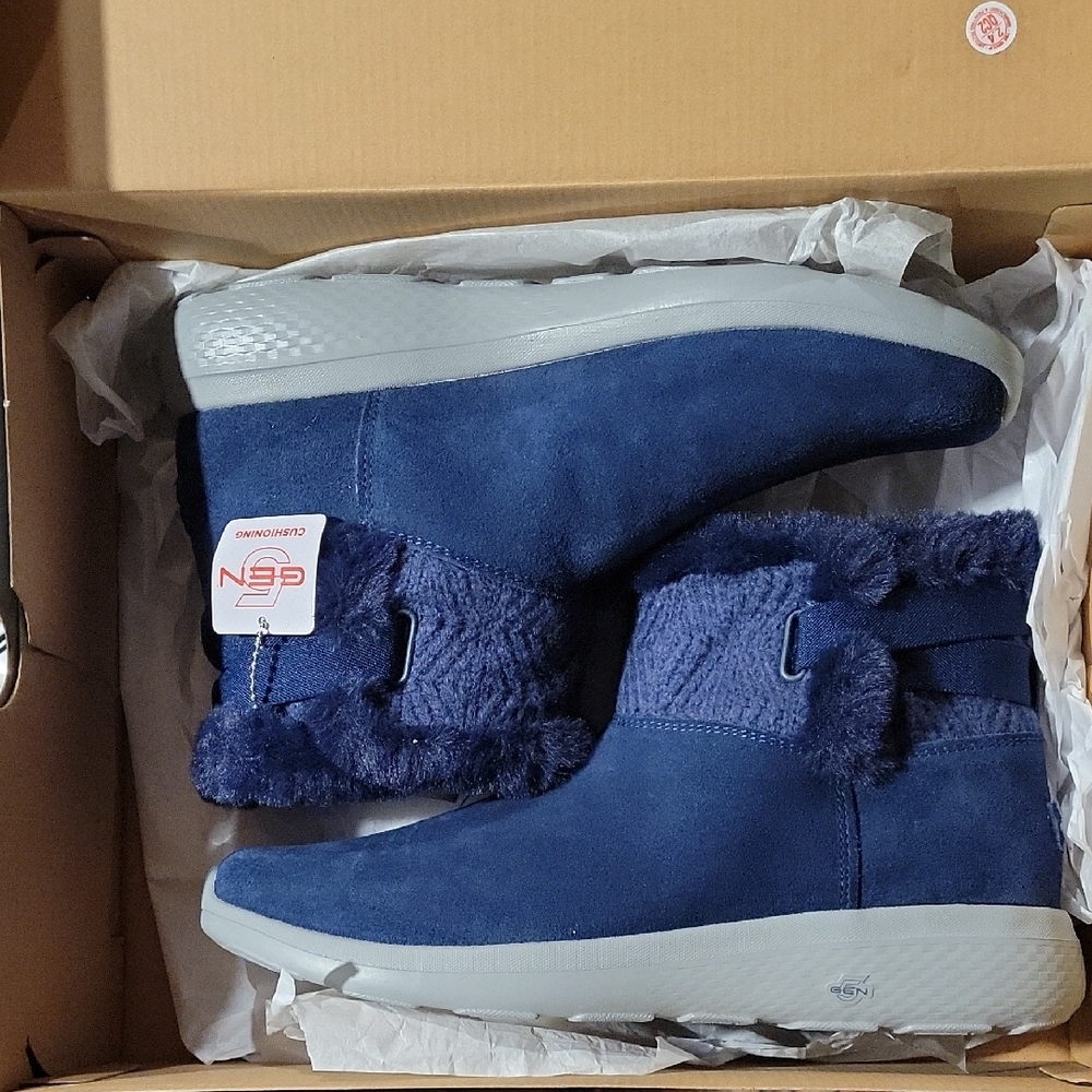 Geox Women's Blue Winter Boots